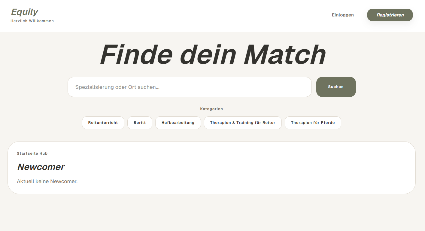 Website Reitunterricht